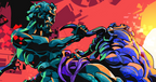 Trial of Will — illustration by Hurca! shown in a sample editorial layout