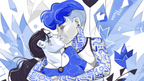 Our Afternoons — illustration by Hurca! shown in a sample editorial layout