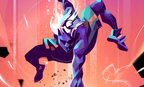 The Switch — illustration by Hurca! shown in a sample editorial layout