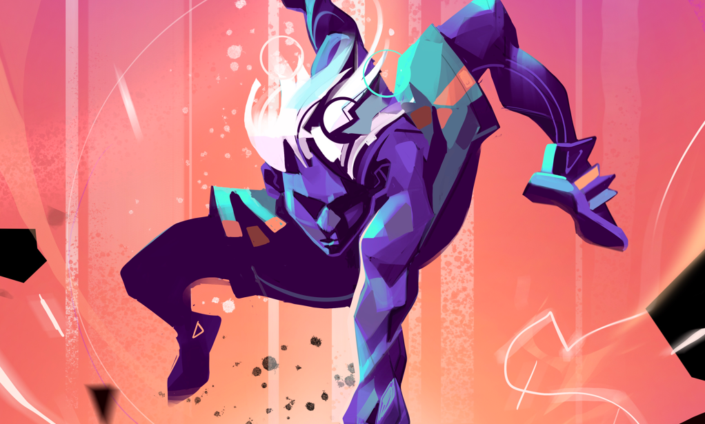 The Switch — illustration by Hurca! shown in a sample editorial layout