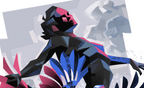 Older Than Instinct — illustration by Hurca! shown in a sample editorial layout
